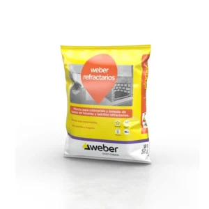 PEGAMENTO WEBER REFRACTARIO 10KG