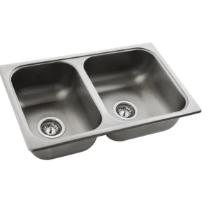 PILETA ACERO DOBLE VESTA 305E