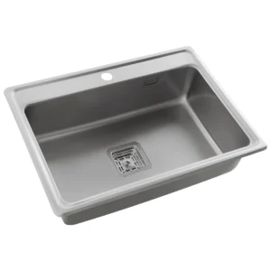 PILETA ACERO SIMPLE DESIGNIA 787E