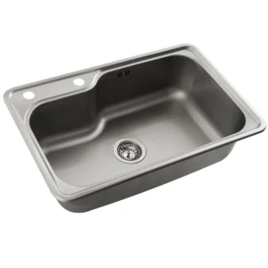 PILETA ACERO SIMPLE VESTA 802E