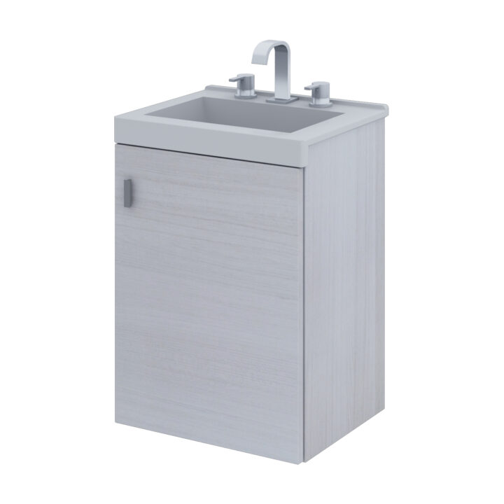 Vanitory Colgante de 40 TB Blanco