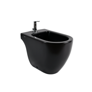 FONTANA BIDE NEGRO SATINADO 1 AGUJERO