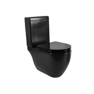 FONTANA NEGRO SATINADO INODORO LARGO 4.5L