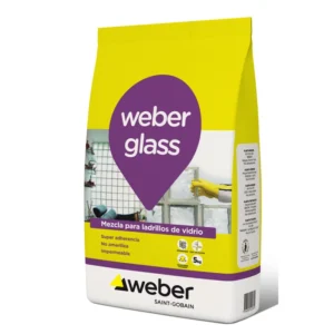 PEGAMENTO WEBER TEC GLASS 5KG